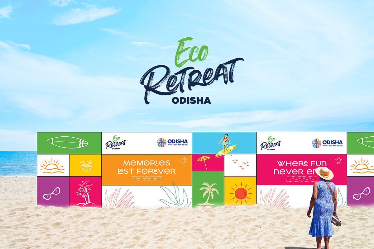 graphic design for eco retreat