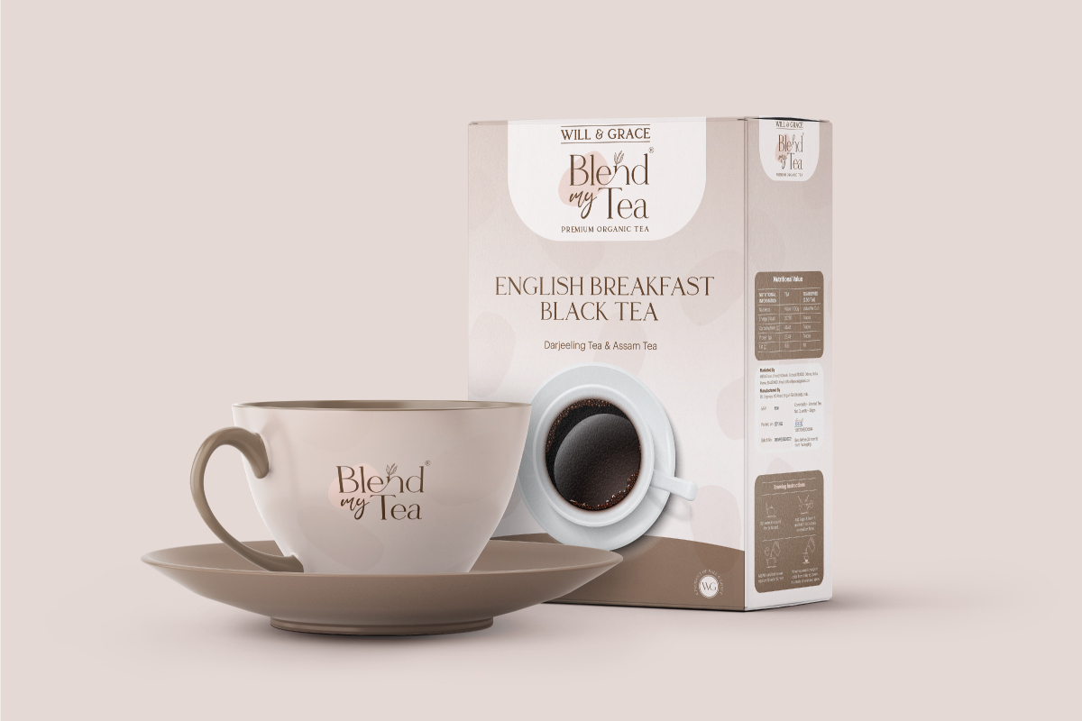 tea logo and packaging design