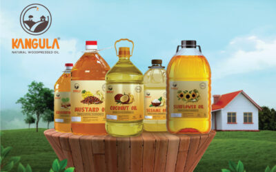 Beyond Organic: Wood pressed oil Logo and Packaging