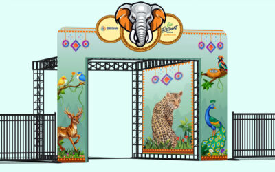 Eco Retreat Satkosia Event Graphic Design